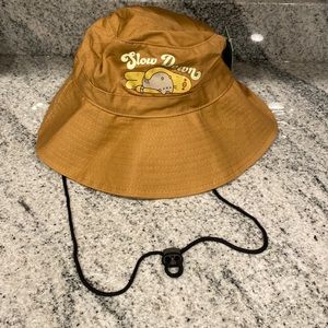 Pusheen sun hat. NWT! Brown sun hat
